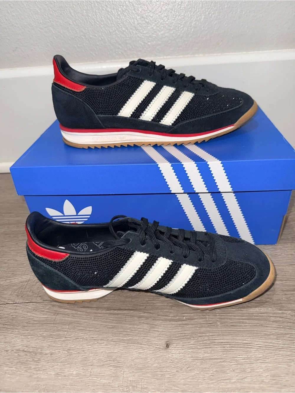 Adidas SL72 OG Rhinestone Black